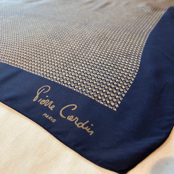 1980's Pierre Cardin Silk Scarf - Picture 7 of 7